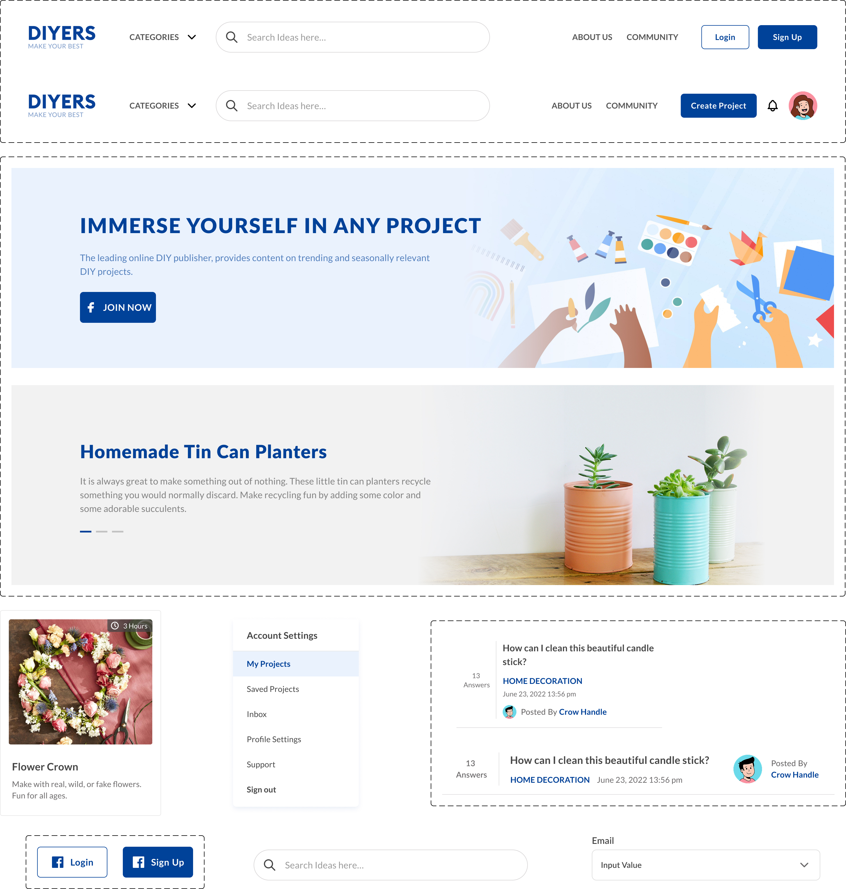 DIY Tutorials Responsive Website Case Study